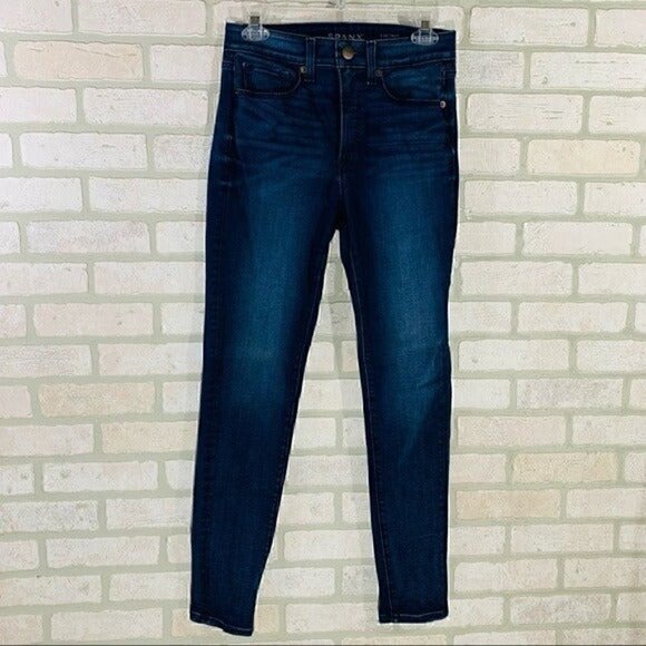 SPANX Five Pocket High Rise Skinny Jeans Size 27 - Picture 5 of 12